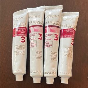 L'Oreal Excellence Creme Conditioning Treatment in White and Pink